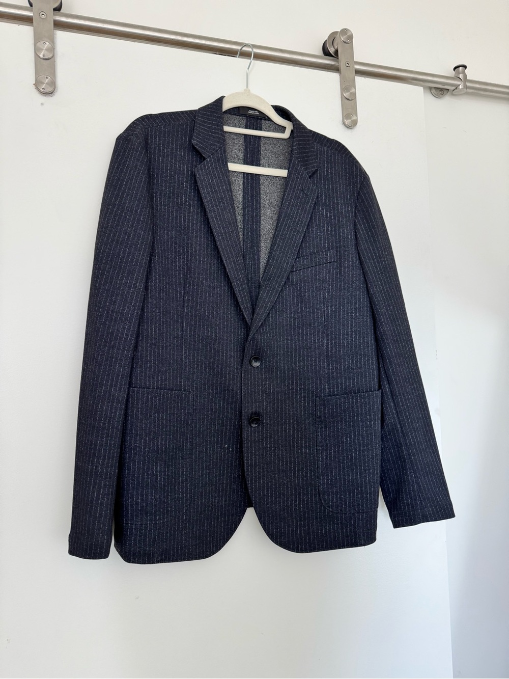 Nordstrom Dark Navy Pinstripe Sport Coat